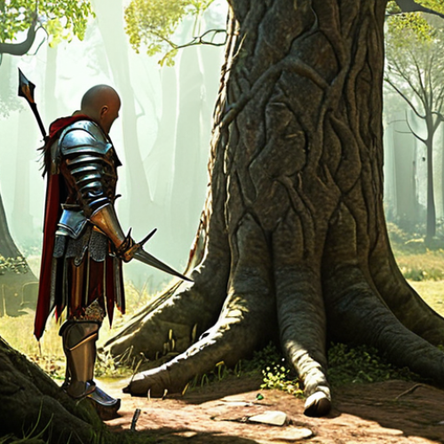 Home 4 **
Prompt: "Lineage 2 warrior, level 20, completing a simple quest in a vibrant forest, receiving guidance from a wise old tutor NPC. Fantasy armor, Spanish countryside inspiration for the environment."
**